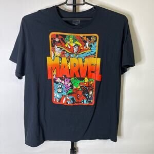 Marvel Superheroes Comic Shirt Size 2XL Men’s